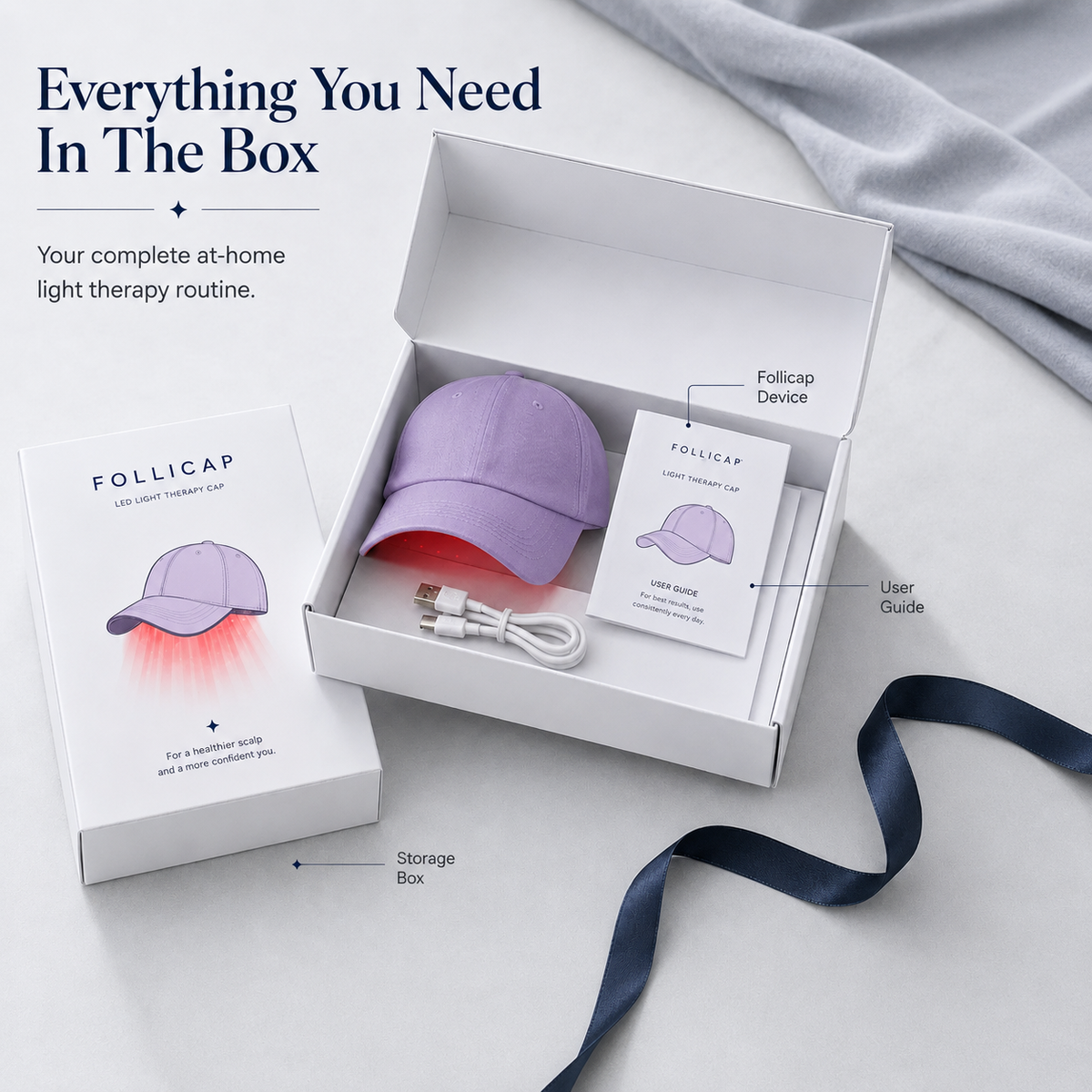 Follicap | LED Hair Growth Therapy Cap