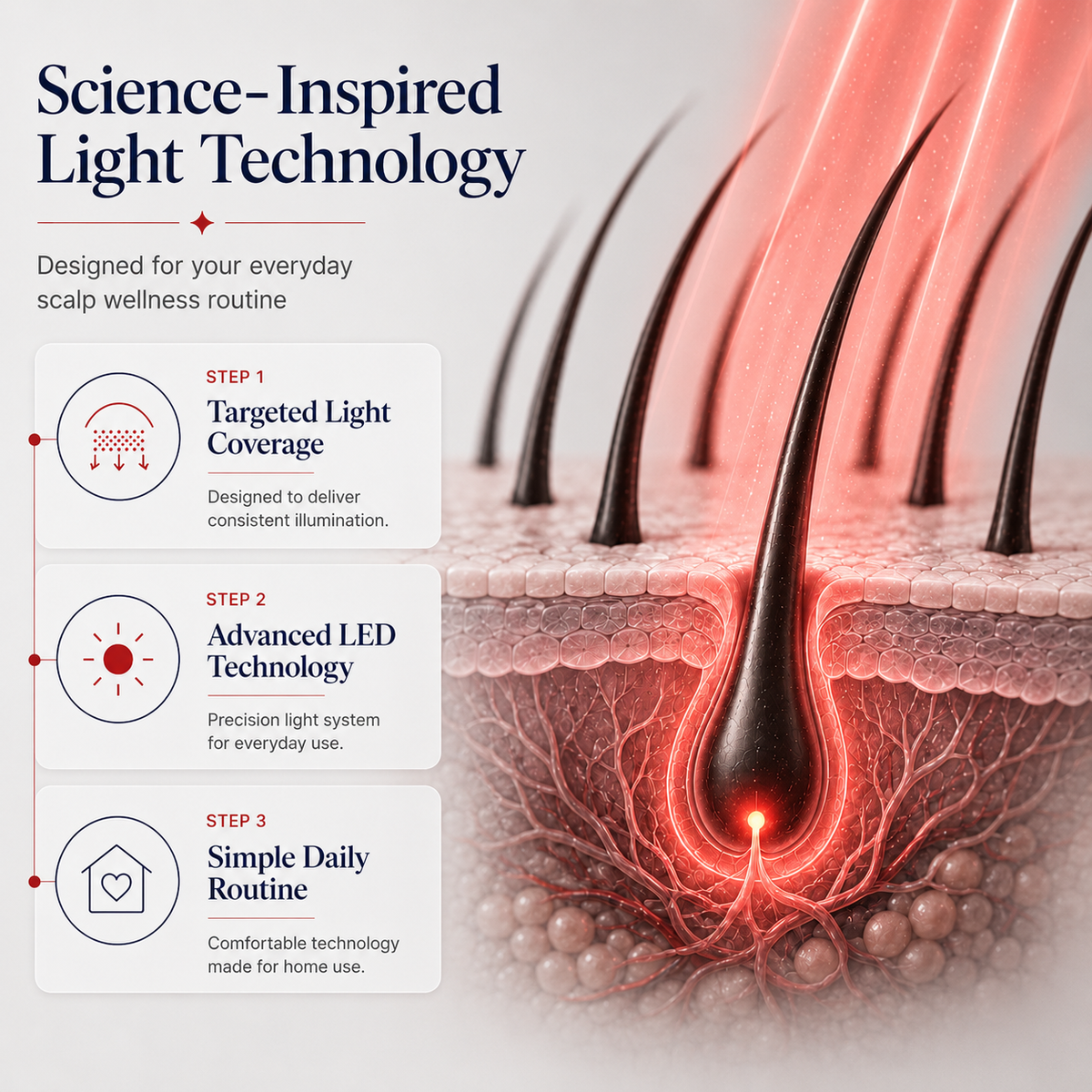 Follicap | LED Hair Growth Therapy Cap